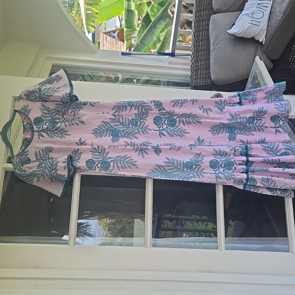 Floral Print Pink Dress